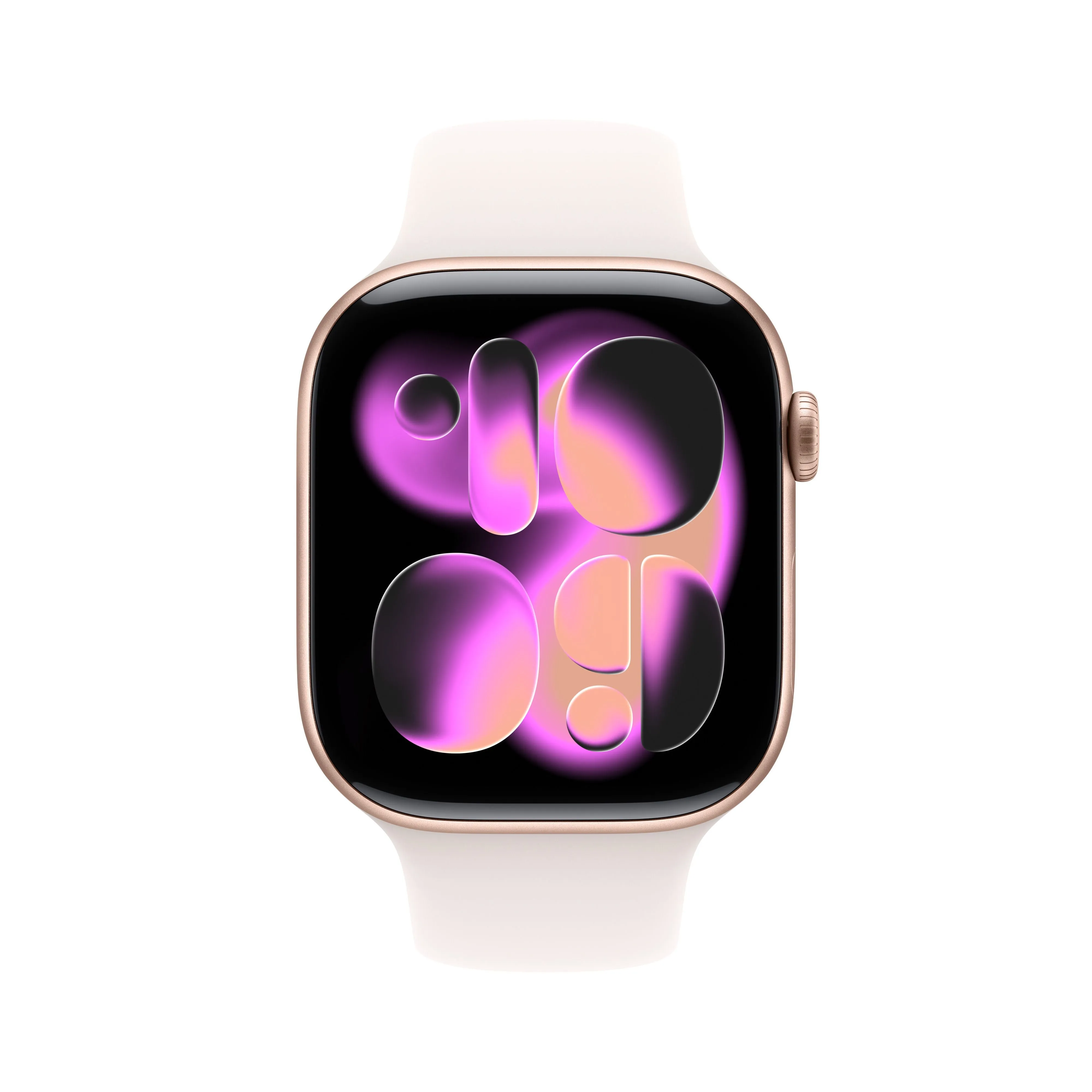 שעון חכם אפל Apple Watch Series 11 GPS + Cellular 46mm Rose Gold Aluminium Case with Light Blush Sport Band - M/L