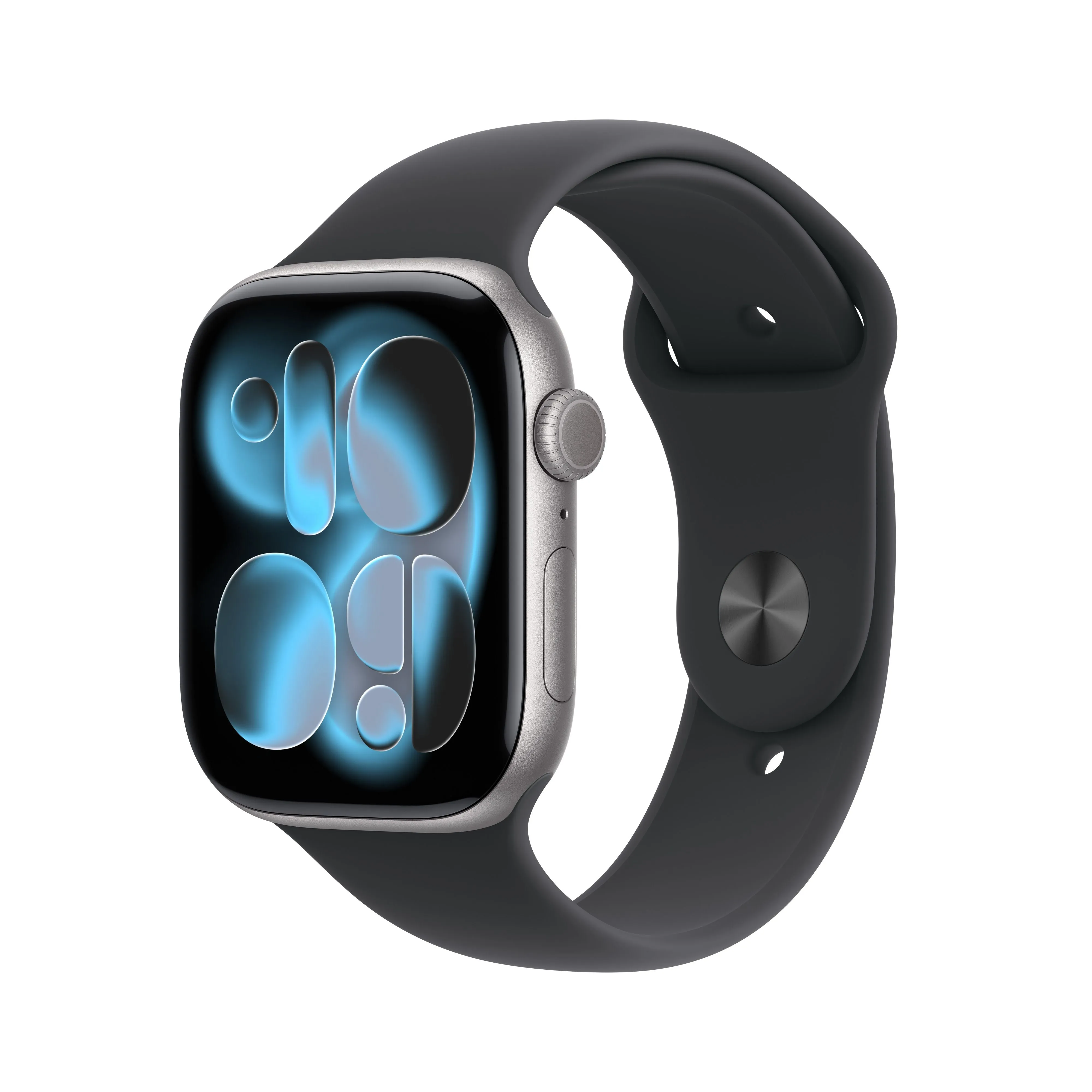 שעון חכם אפל Apple Watch Series 11 GPS + Cellular 46mm Space Grey Aluminium Case with Black Sport Band - S/M