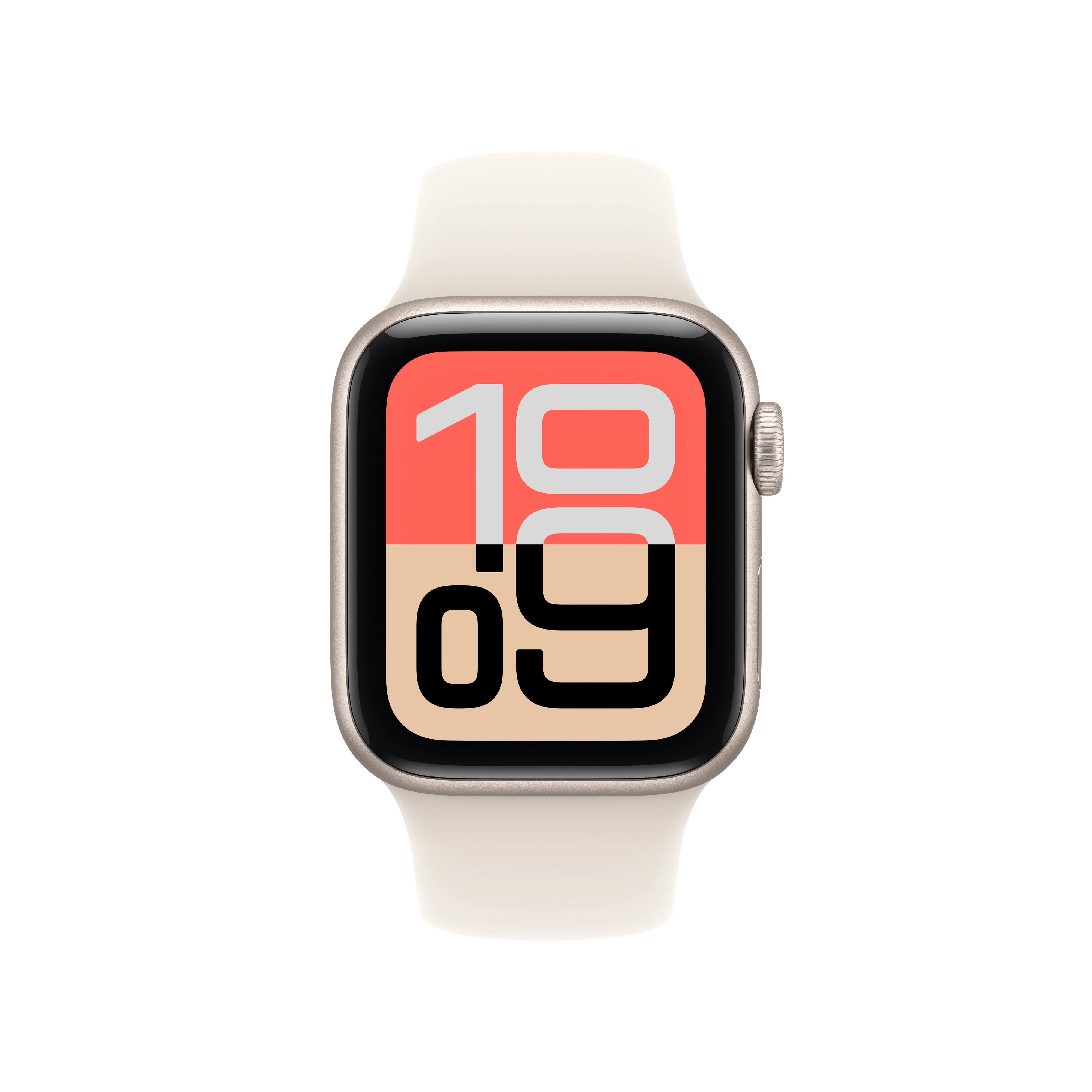 שעון חכם אפל Apple Watch SE 3 GPS 40mm Starlight Aluminium Case with Starlight Sport Band - M/L