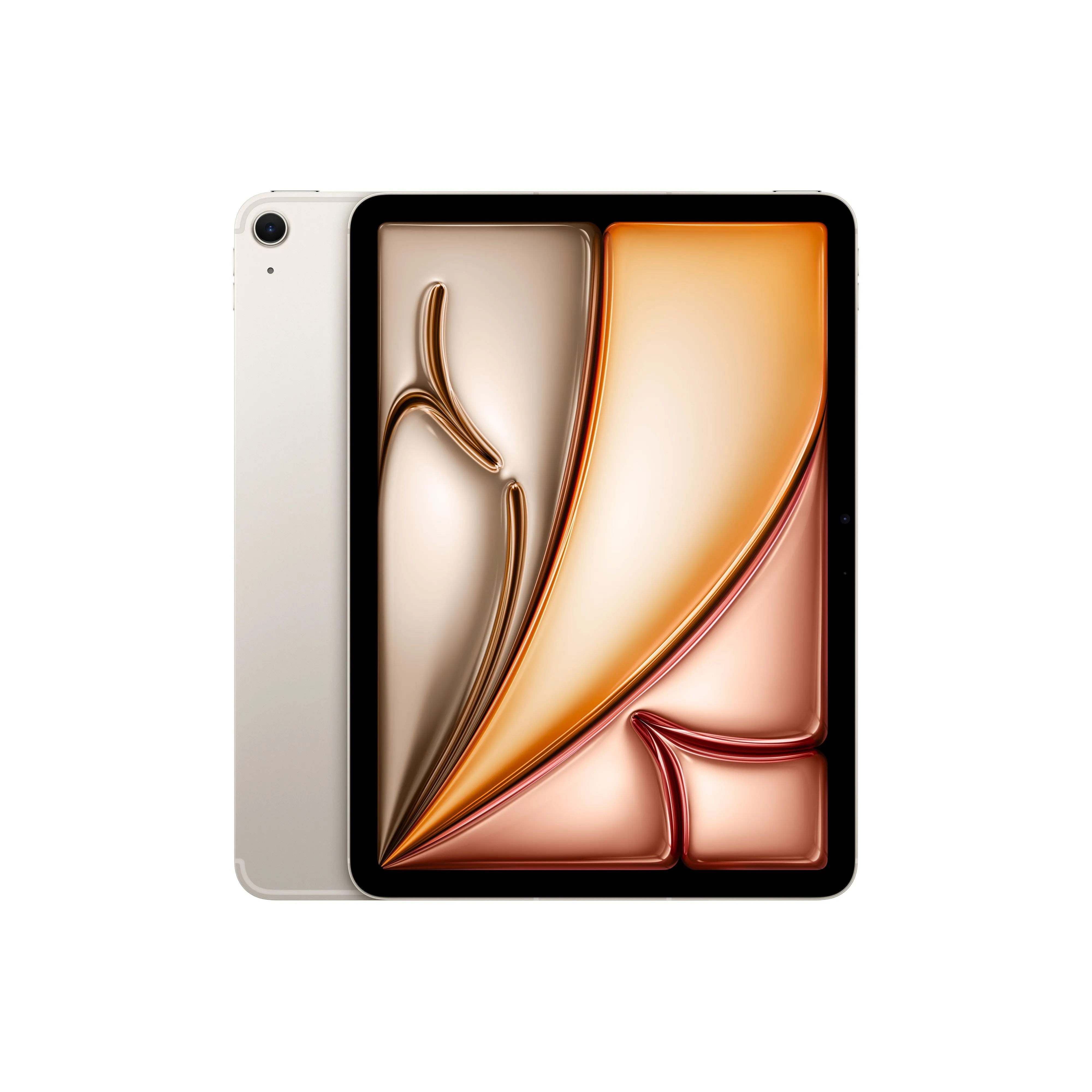 אייפד אפל 11-inch iPad Air Wi-Fi + Cellular 128GB - Starlight