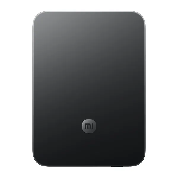 סוללת גיבוי מגנטית אולטרה דקה דגם Xiaomi UltraThin Magnetic Power Bank 5000mAh 15W בצבע שחור