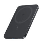 סוללת גיבוי אלחוטית Anker Nano Slim 5000mAh בצבע שחור