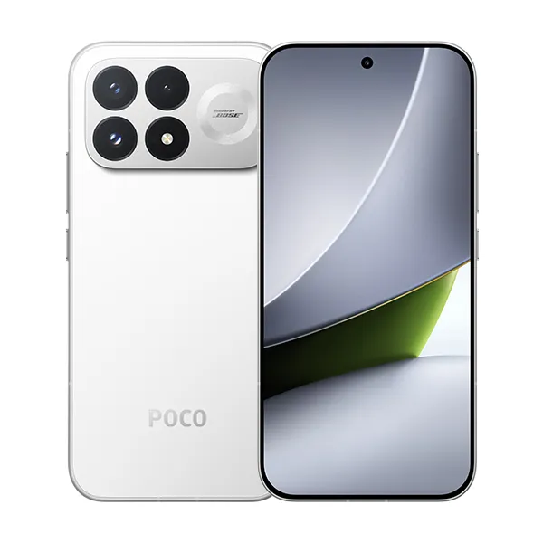 סמארטפון POCO F9 Pro 5G גרסה 12GB+512GB בצבע לבן