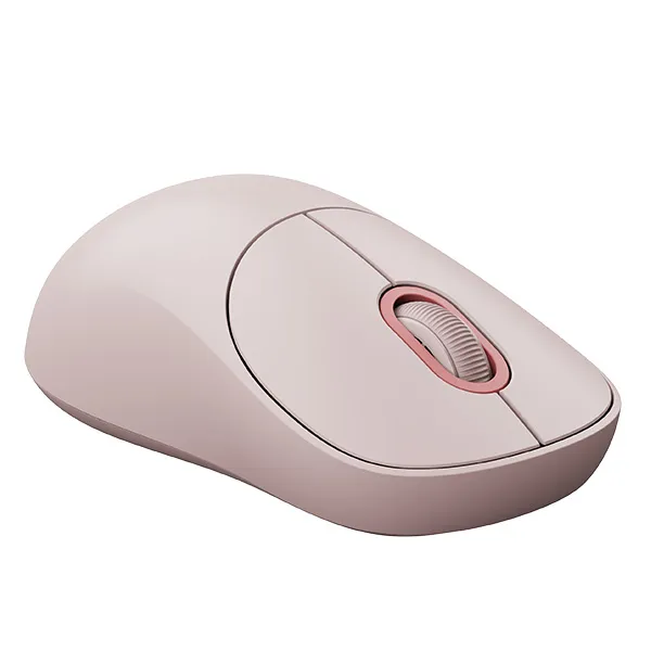 עכבר אלחוטי 3 מצבים דור 3 דגם Xiaomi Wireless Mouse 3 בצבע ורוד