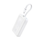 סוללת גיבוי ניידת קומפקטית Anker Zolo Power Bank 30W 10000mAh בצבע לבן