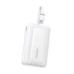 סוללת גיבוי ניידת קומפקטית Anker Zolo Power Bank 30W 10000mAh בצבע לבן