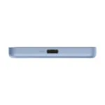 סוללת גיבוי מגנטית דקה במיוחד דגם Xiaomi Super Slim Magnetic Power Bank 5000mAh בצבע כחול
