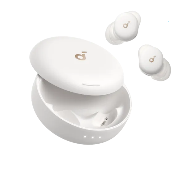 אוזניות ANC לשינה soundcore Sleep A30 בצבע לבן Lunar
