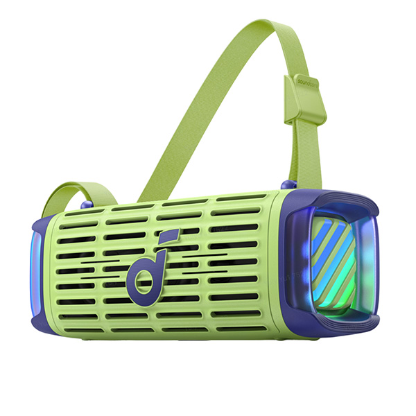 רמקול נייד עם סאבוופר soundcore Boom 3i 50W בצבע ירוק