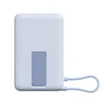 סוללת גיבוי 10000mAh עם סטנד דגם Xiaomi Magnetic Power Bank 10000 with Built-in Stand בצבע כחול