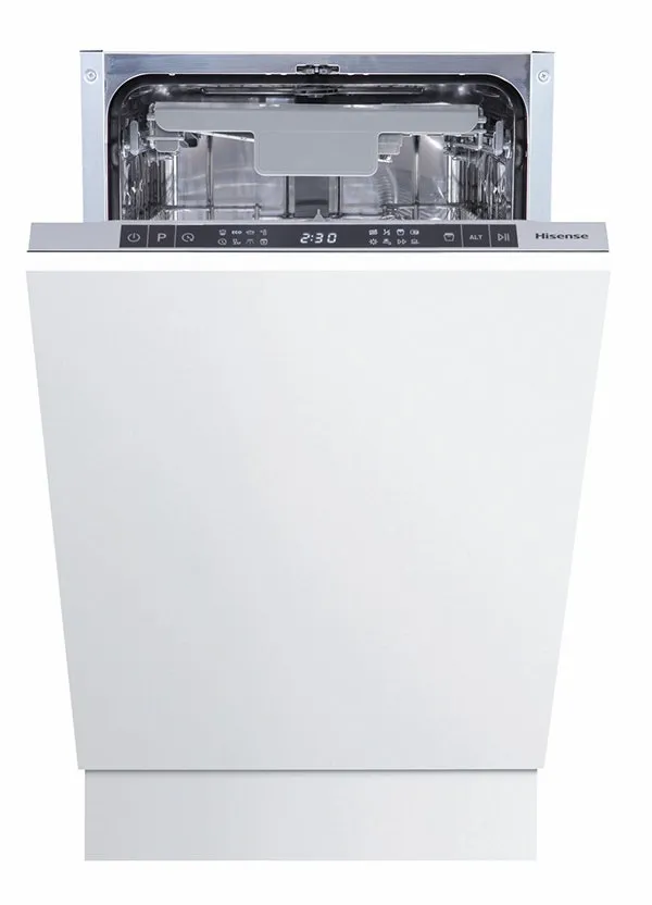 מדיח כלים אינטגרלי צר 45 ס"מ Hisense דגם HV543D10