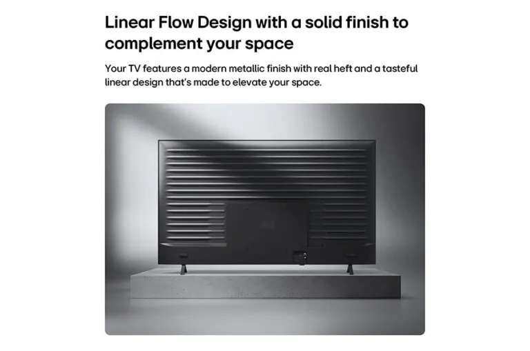 טלוויזיה "43 חכמה LG QNED MiniLED AI ברזולוציית 4K דגם: 43QNED70B6T - תמונה נוספת