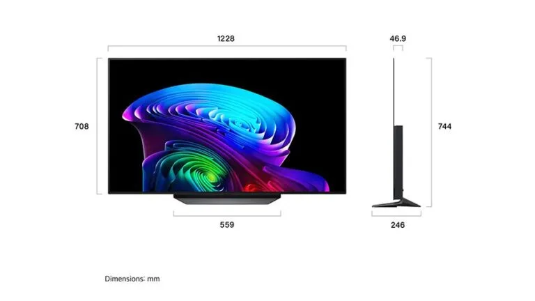 טלוויזיה "55 חכמה LG OLED ברזולוציית 4K דגם: OLED55CS6VA - תמונה נוספת