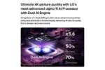 טלוויזיה "55 חכמה LG OLED ברזולוציית 4K דגם: OLED55CS6VA - תמונה נוספת