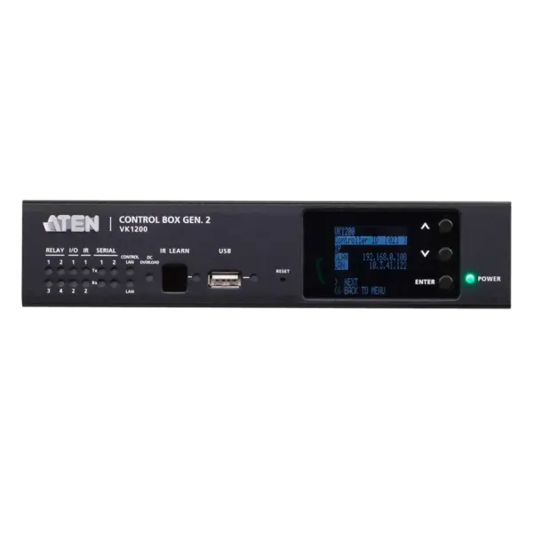 ATEN Control System - Compact Control Box Gen. 2 with Dual LAN VK1200