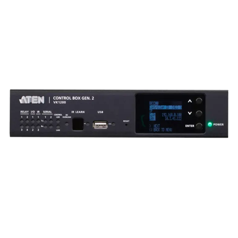 ATEN Control System - Compact Control Box Gen. 2 with Dual LAN VK1200