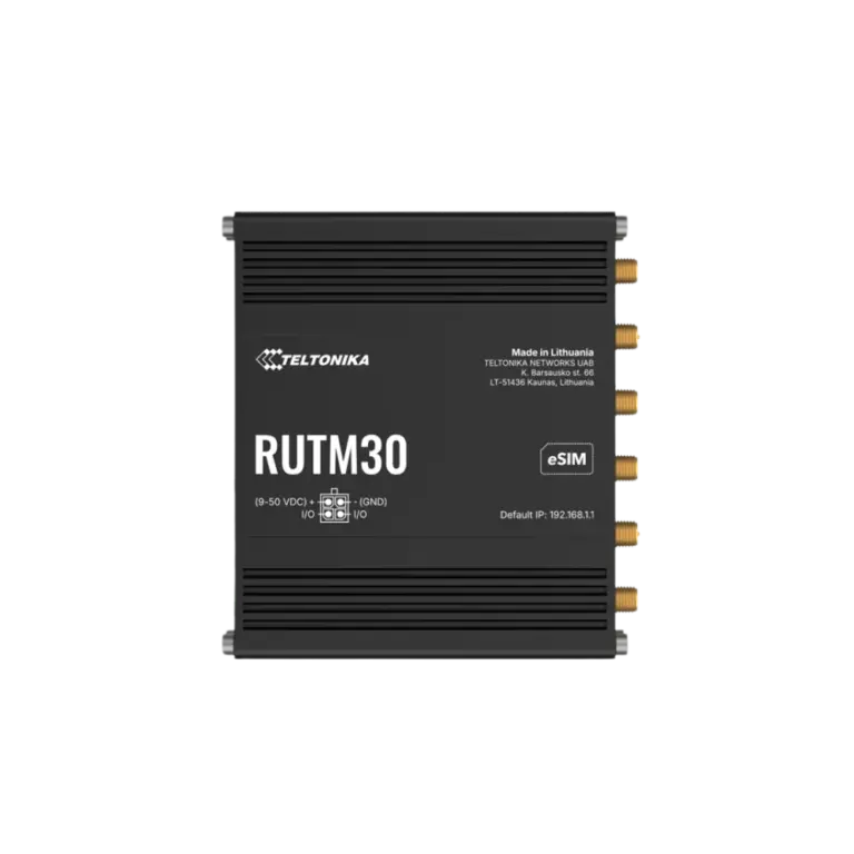 נתב 5G תעשייתי דגם RUTM30 מבית TELTONIKA