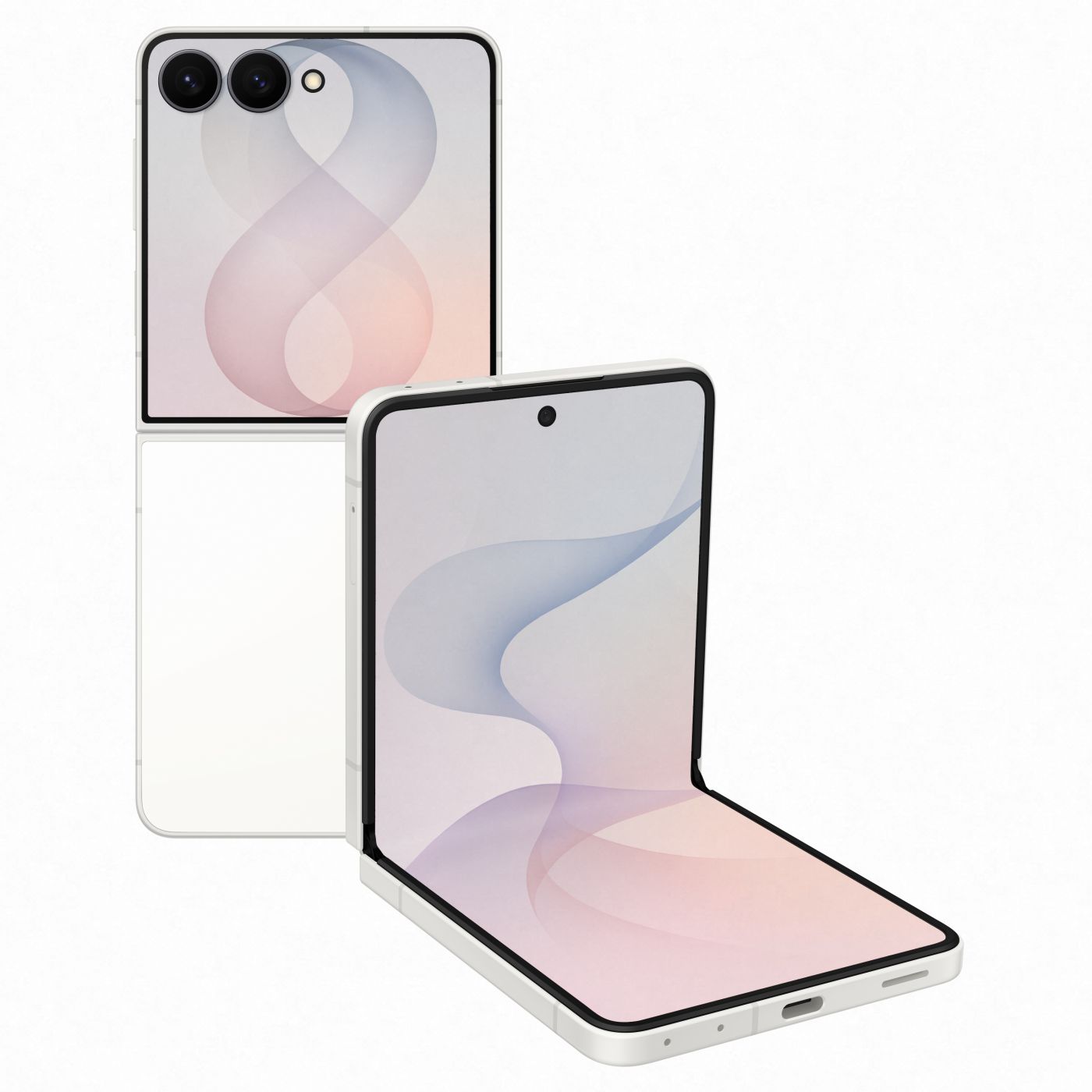 E000001122_0-17844649042043221.jpg סמארטפון מתקפל Samsung Galaxy Z Flip8 5G 256GB 12GB – שמנת