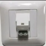 שקע בזק/יס LC-APC DUPLEX ללא לוגו