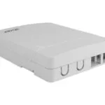 שקע על הטיח עם מתאם אופטי LC-APC DUPLEX (בריטי מעל לטיח)