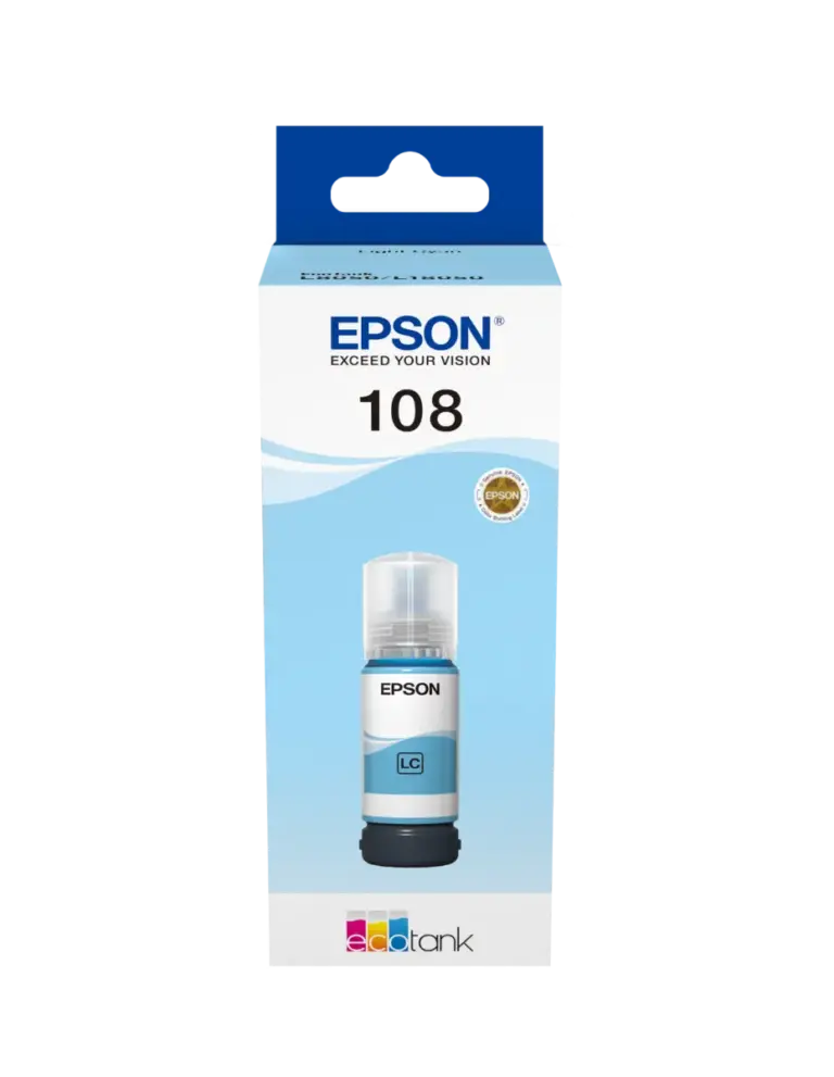 דיו 70ml Bottle Ink Cyan Light 108
