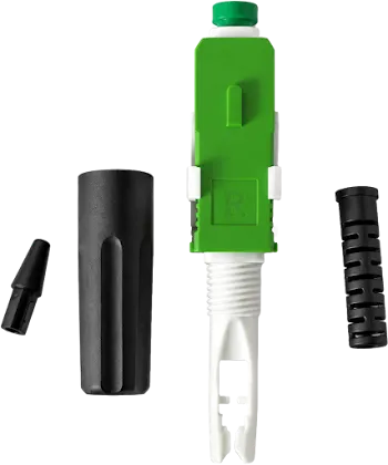 קונקטור SC/APC לחיבור מכני (Fast Connector)
