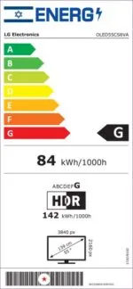 טלוויזיה "55 חכמה LG OLED ברזולוציית 4K דגם: OLED55CS6VA - תמונה נוספת